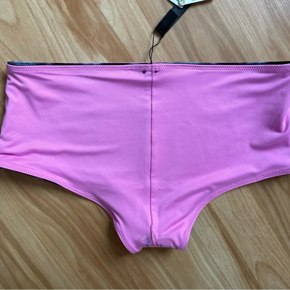 NWT Victoria’s Secret PINK Active Reversible Hipster Gym to Swim Shorties